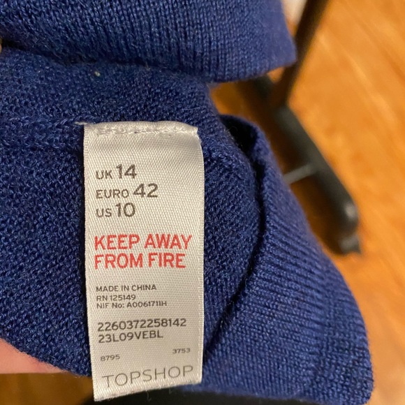 Topshop Cardigan Dress - Picture 4 of 7